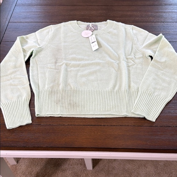 J. Crew Cashmere shrunken crewneck sweater Size S - Picture 3 of 13